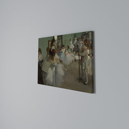 THE DANCE CLASS Horizontal Canvas Print