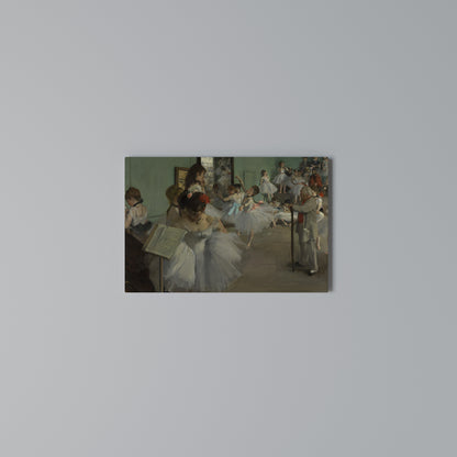 THE DANCE CLASS Horizontal Canvas Print