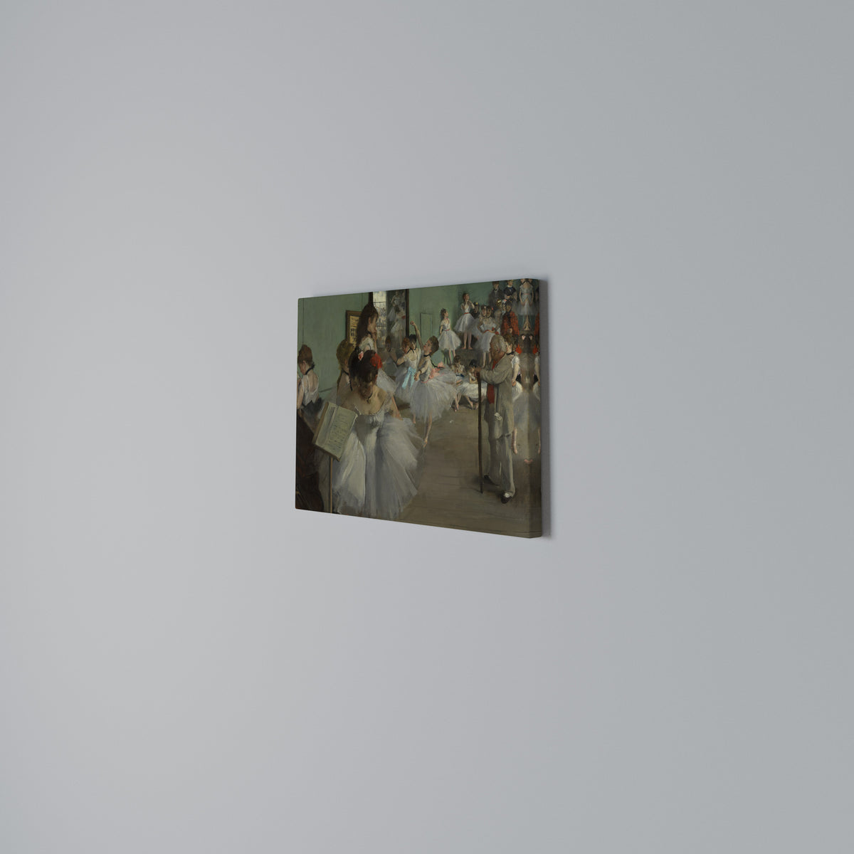 THE DANCE CLASS Horizontal Canvas Print