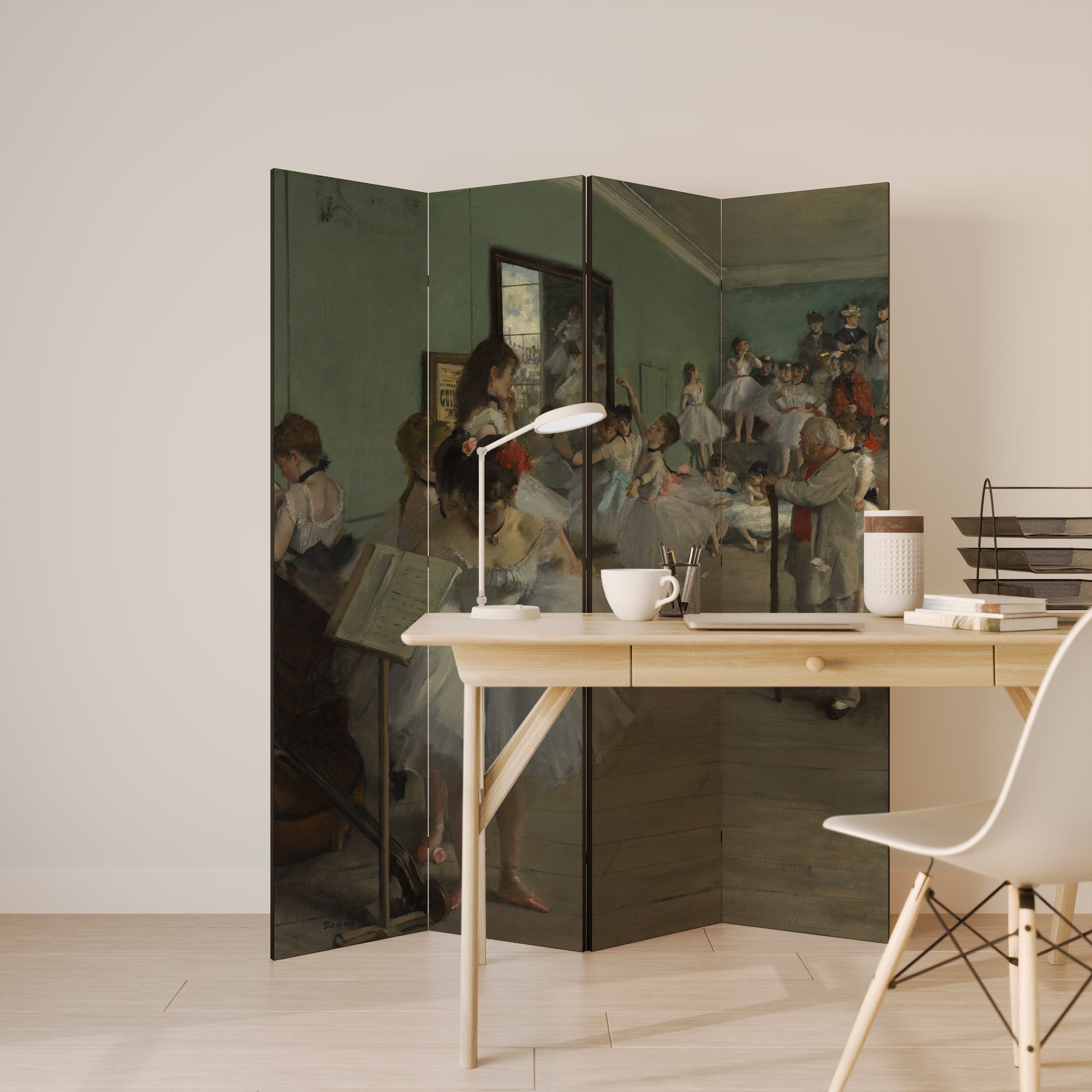 THE DANCE CLASS 4dílný paraván