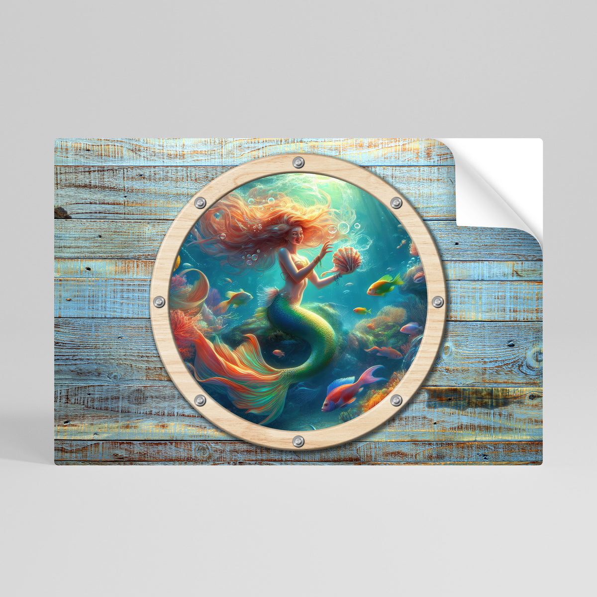 MERMAID DREAMS Vodorovný samolepicí plakát