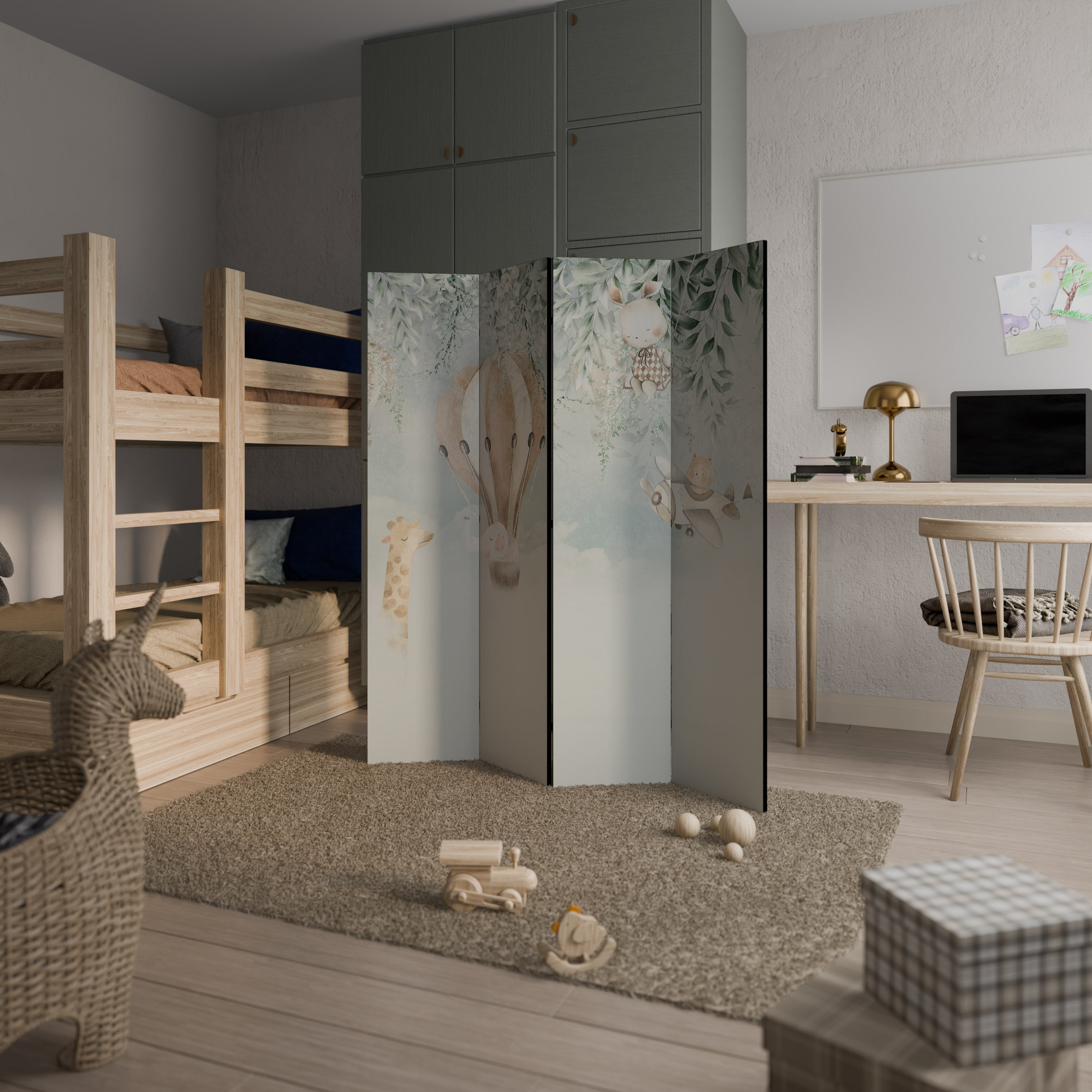 SWEET DREAMS 4dílný paraván