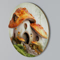 MYSTIC TOADSTOOL Round Wall Art