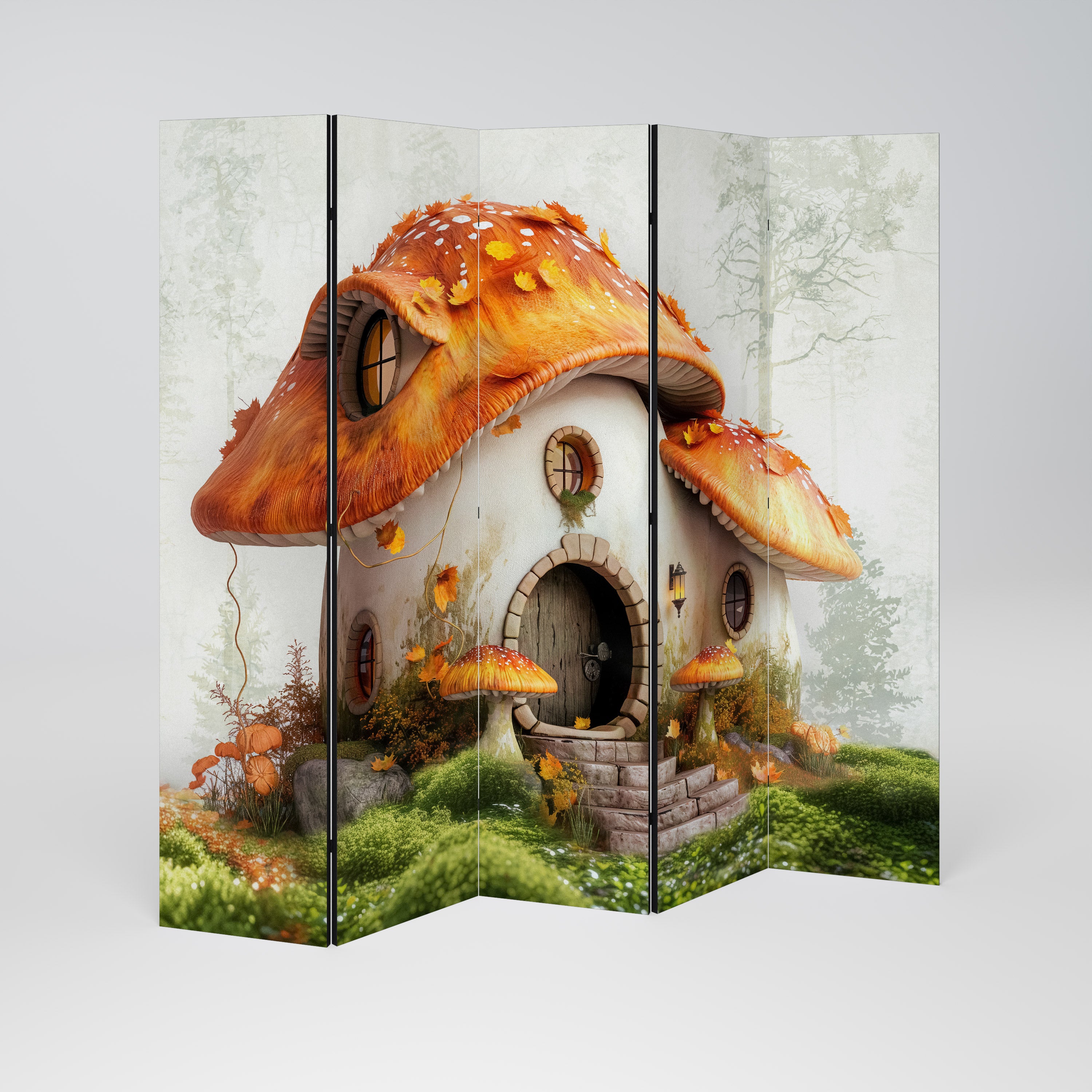 MYSTIC TOADSTOOL 5dílný paraván