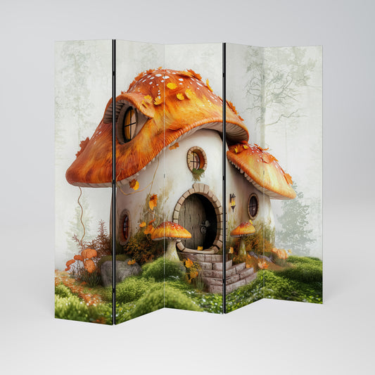 MYSTIC TOADSTOOL 5dílný paraván
