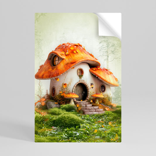 MYSTIC TOADSTOOL Svislý samolepicí plakát