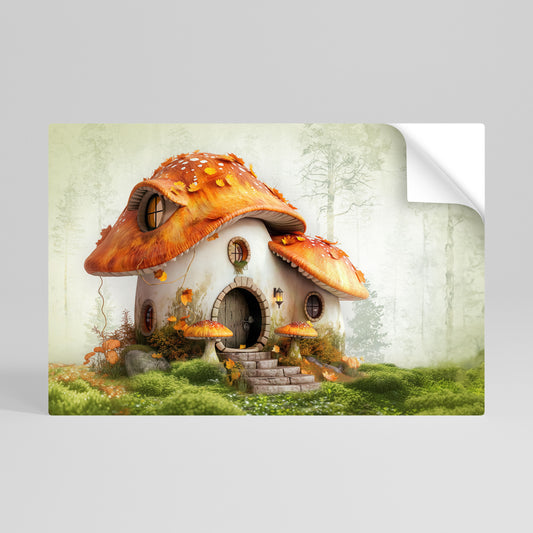 MYSTIC TOADSTOOL Vodorovný samolepicí plakát