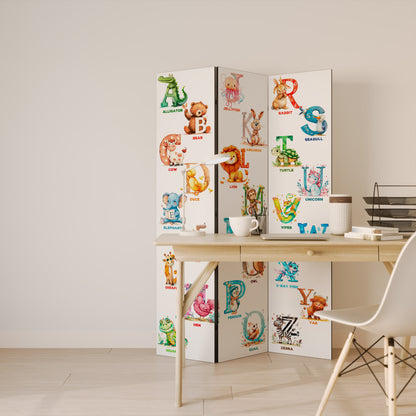 JOYFUL LETTERS 3dílný paraván