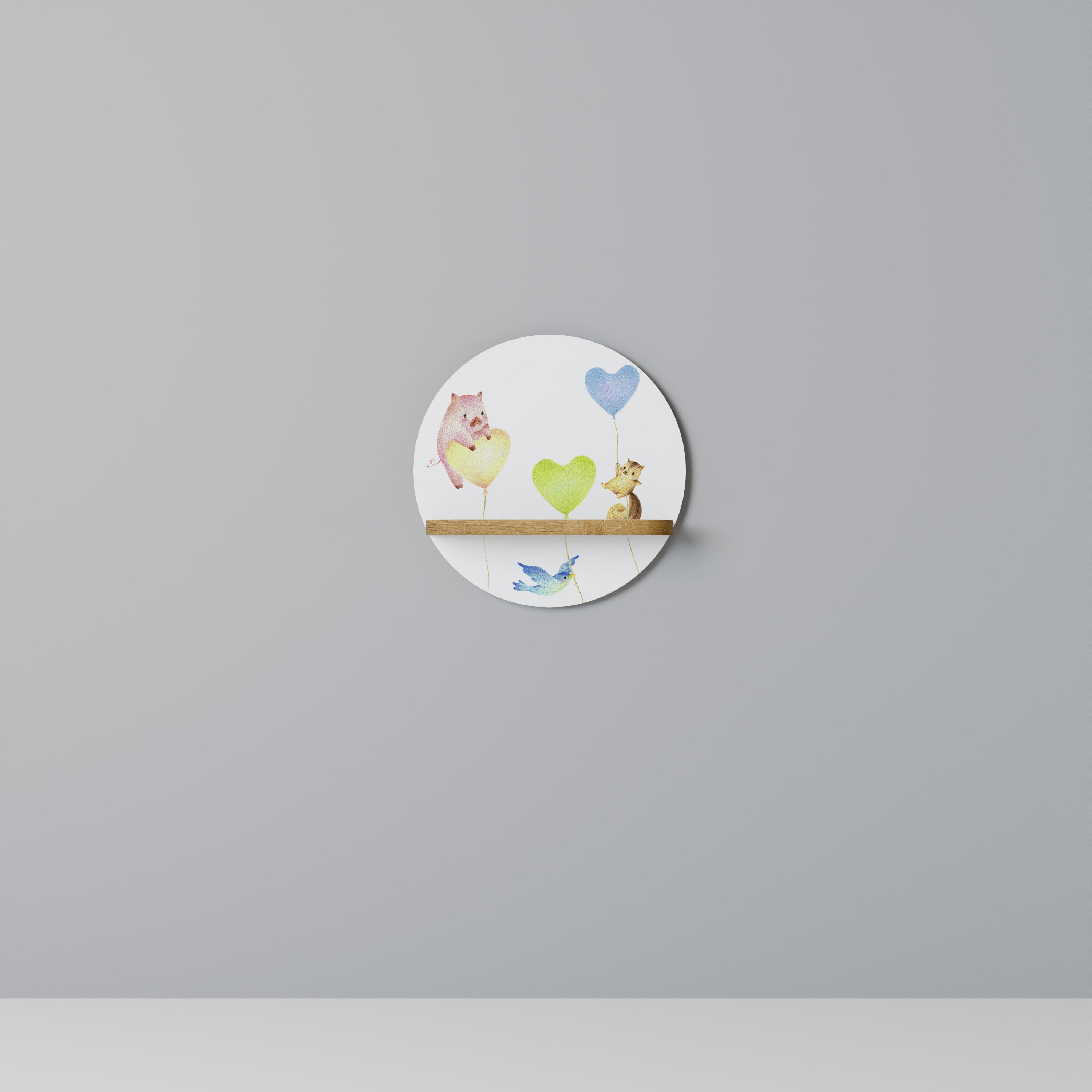 BALLOON FRIENDS Designová police