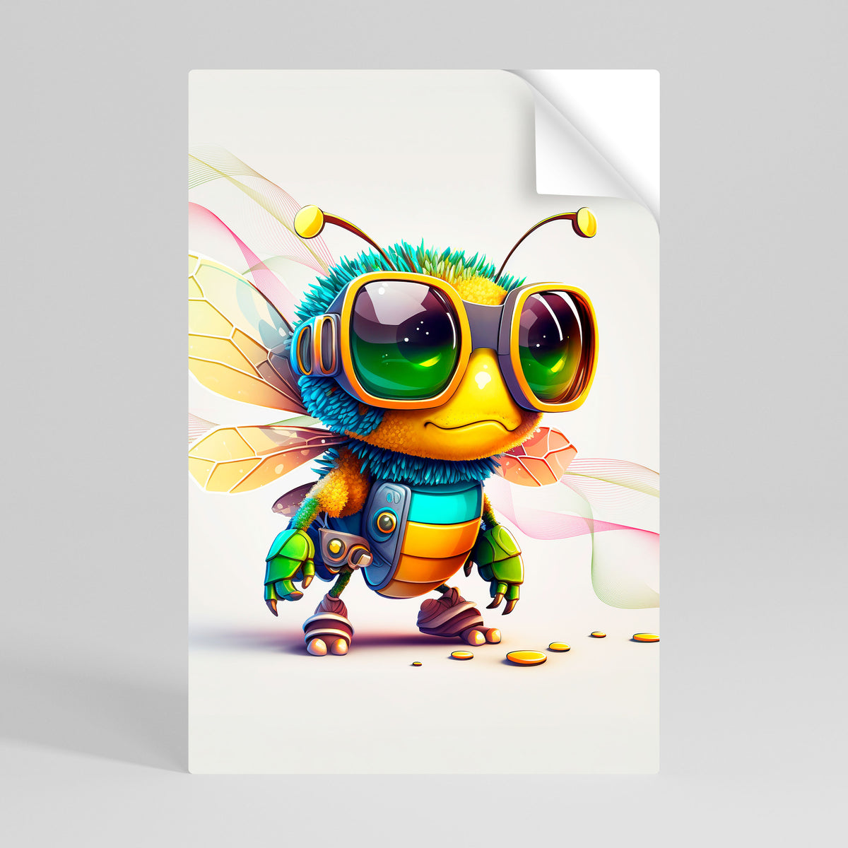 BUZZ BUDDY Svislý samolepicí plakát