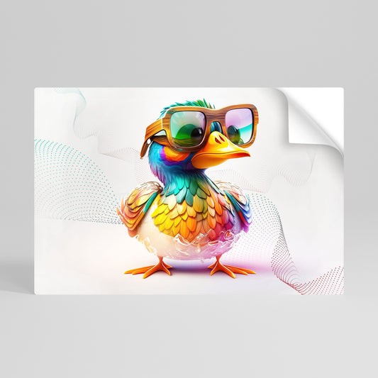 QUACKY FUN Vodorovný samolepicí plakát