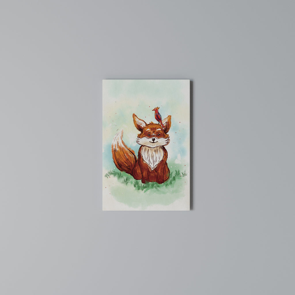 FOX FRIENDS Vertical Canvas Print