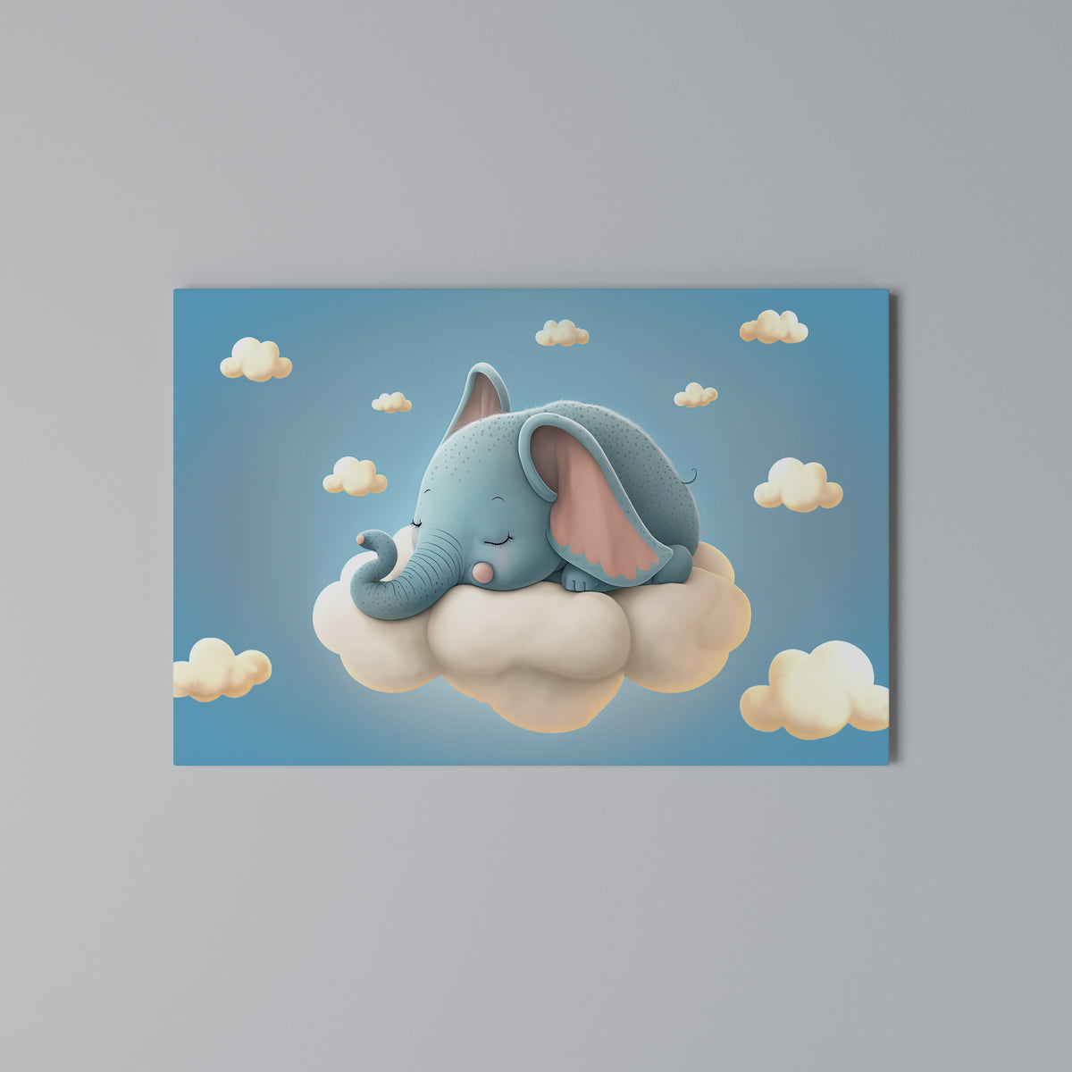 ELEPHANT DREAMS Horizontal Canvas Print