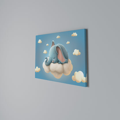 ELEPHANT DREAMS Horizontal Canvas Print