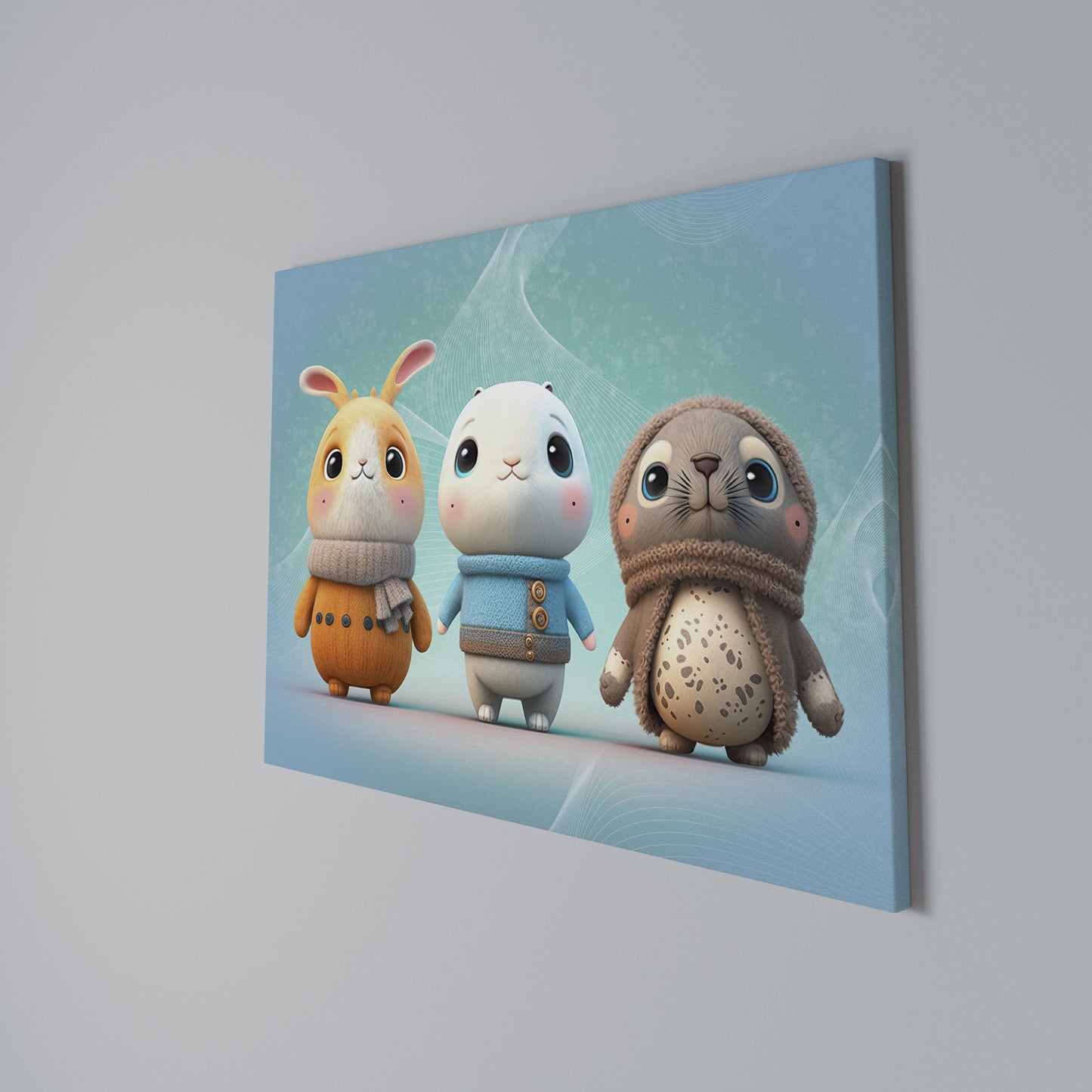 SWEETIES SQUAD Horizontal Canvas Print