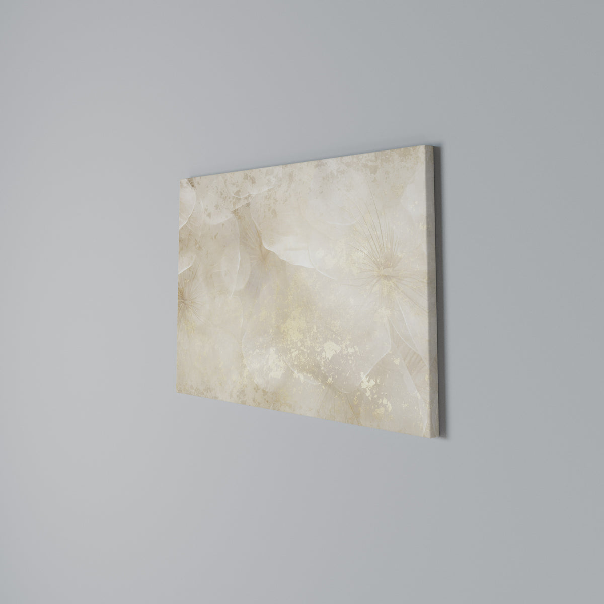 WHISPERING PETALS Horizontal Canvas Print