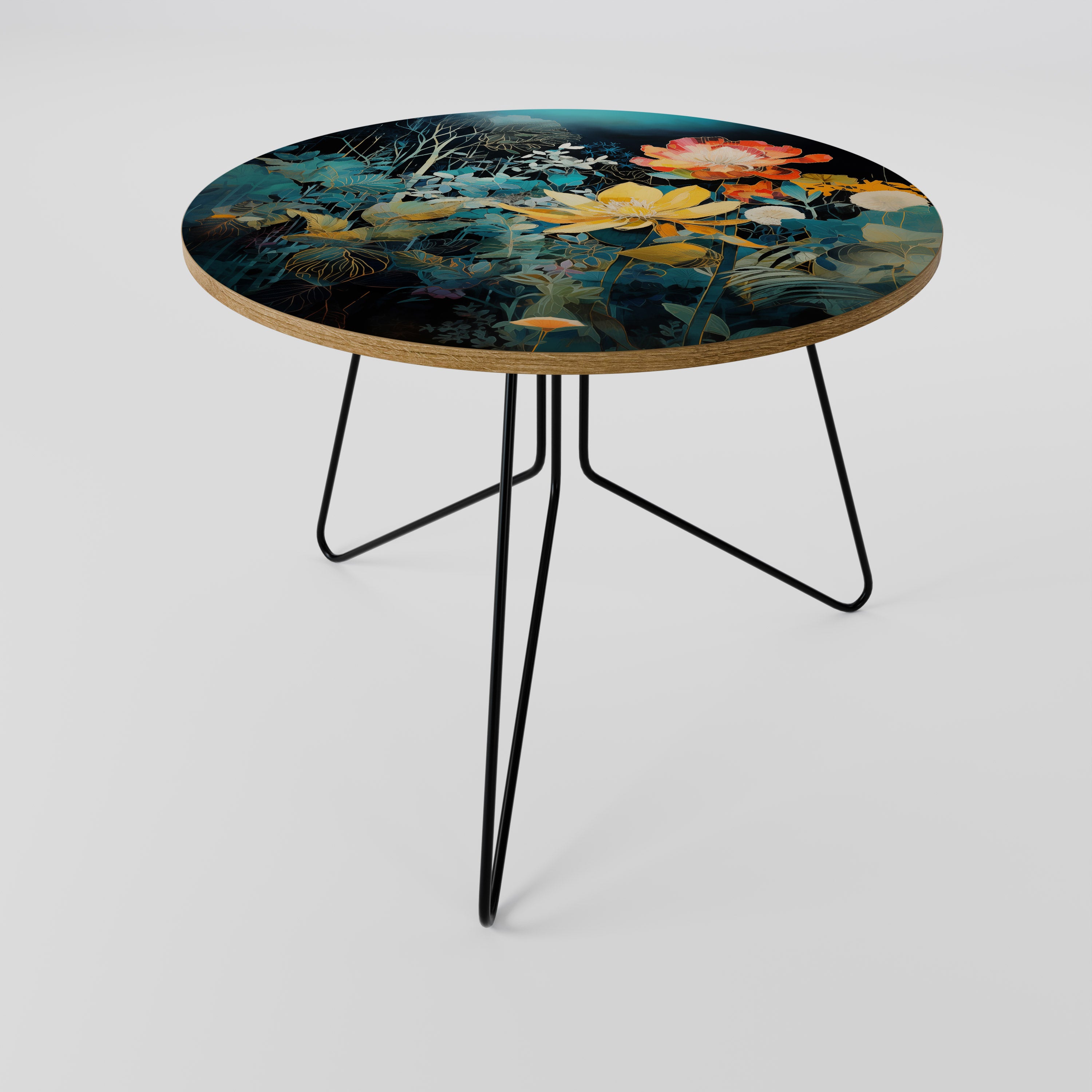 MIDNIGHT FLOWERS Coffee Table