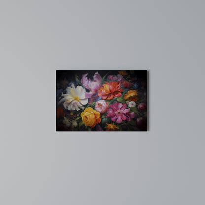 EPHEMERAL BOUQUET Horizontal Canvas Print