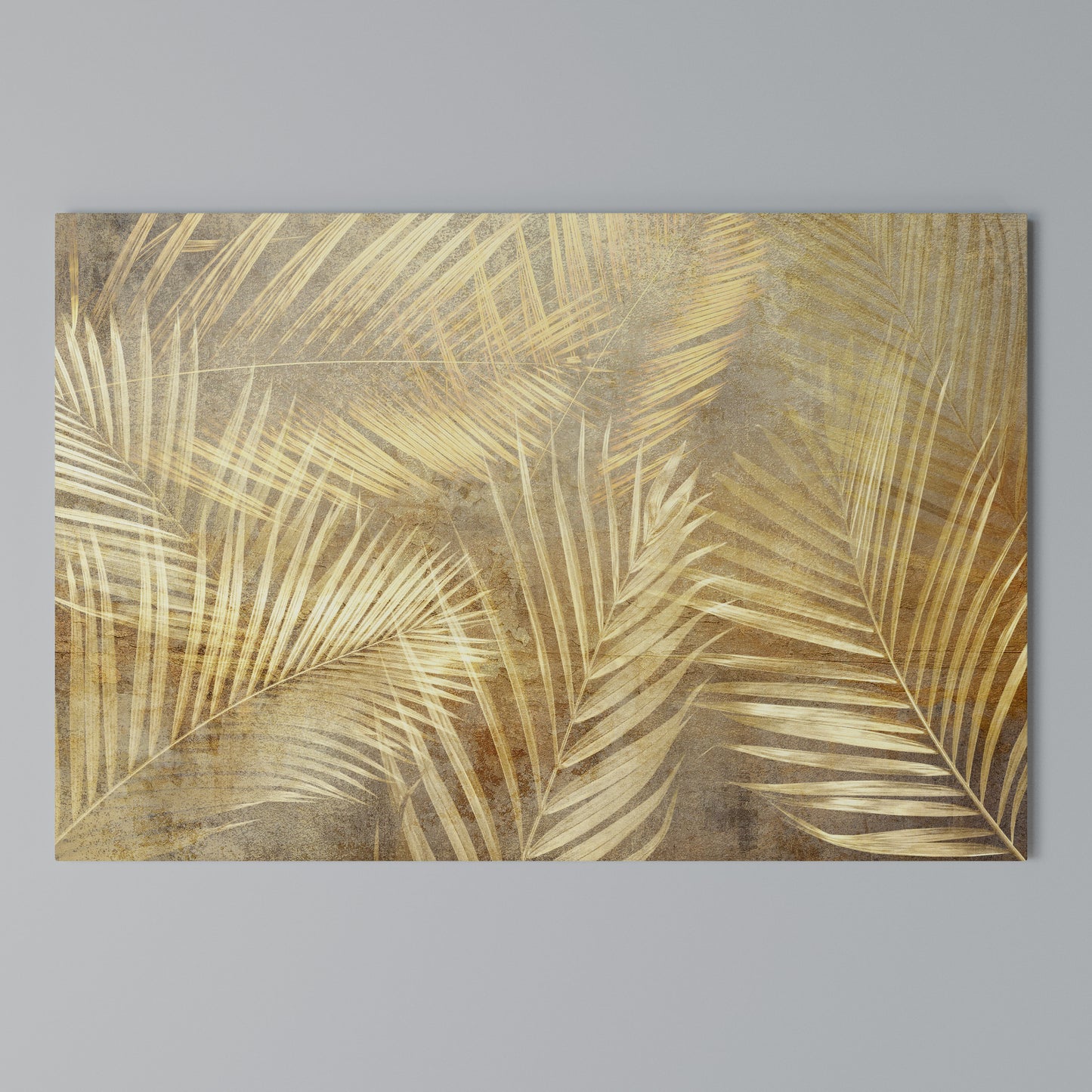 GOLDEN PALM DREAMSCAPE Horizontal Canvas Print