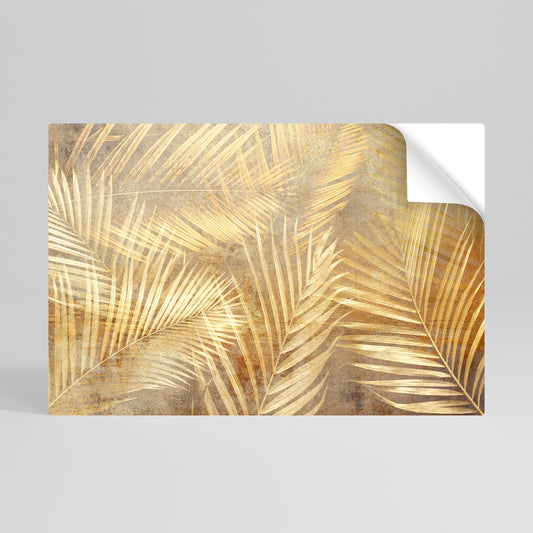 GOLDEN PALM DREAMSCAPE Vodorovný samolepicí plakát