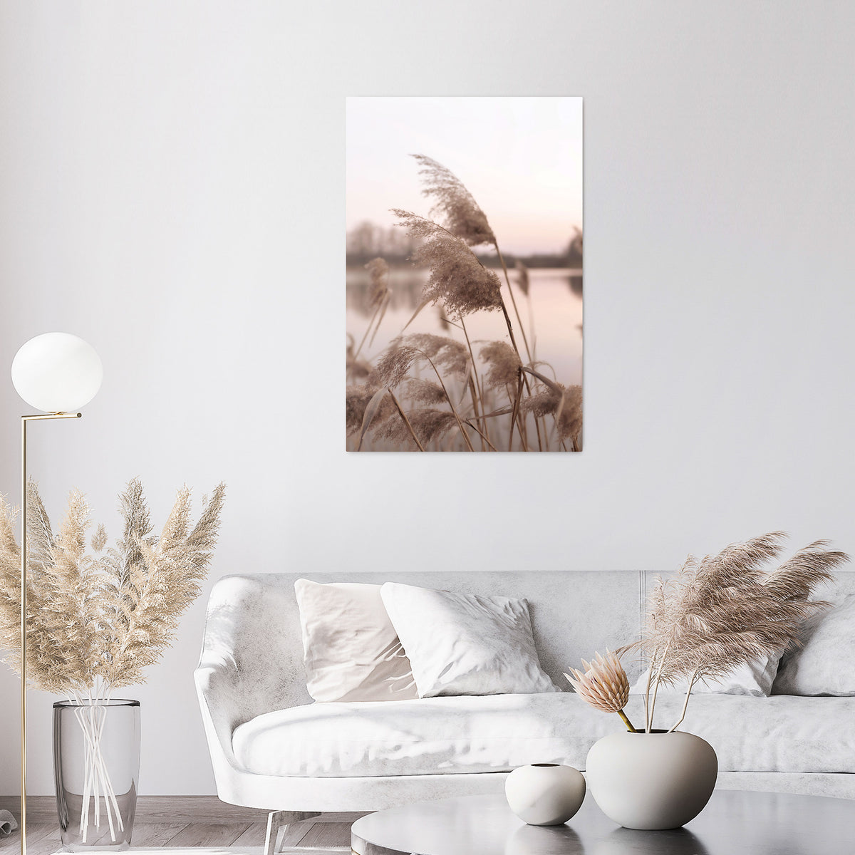 GENTLE BREEZE Vertical Canvas Print