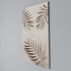PINK PALM DREAMS Vertical Canvas Print