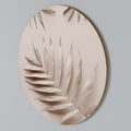 PINK PALM DREAMS Round Wall Art