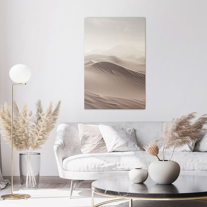 ECHOES OF DUNES Vertical Canvas Print