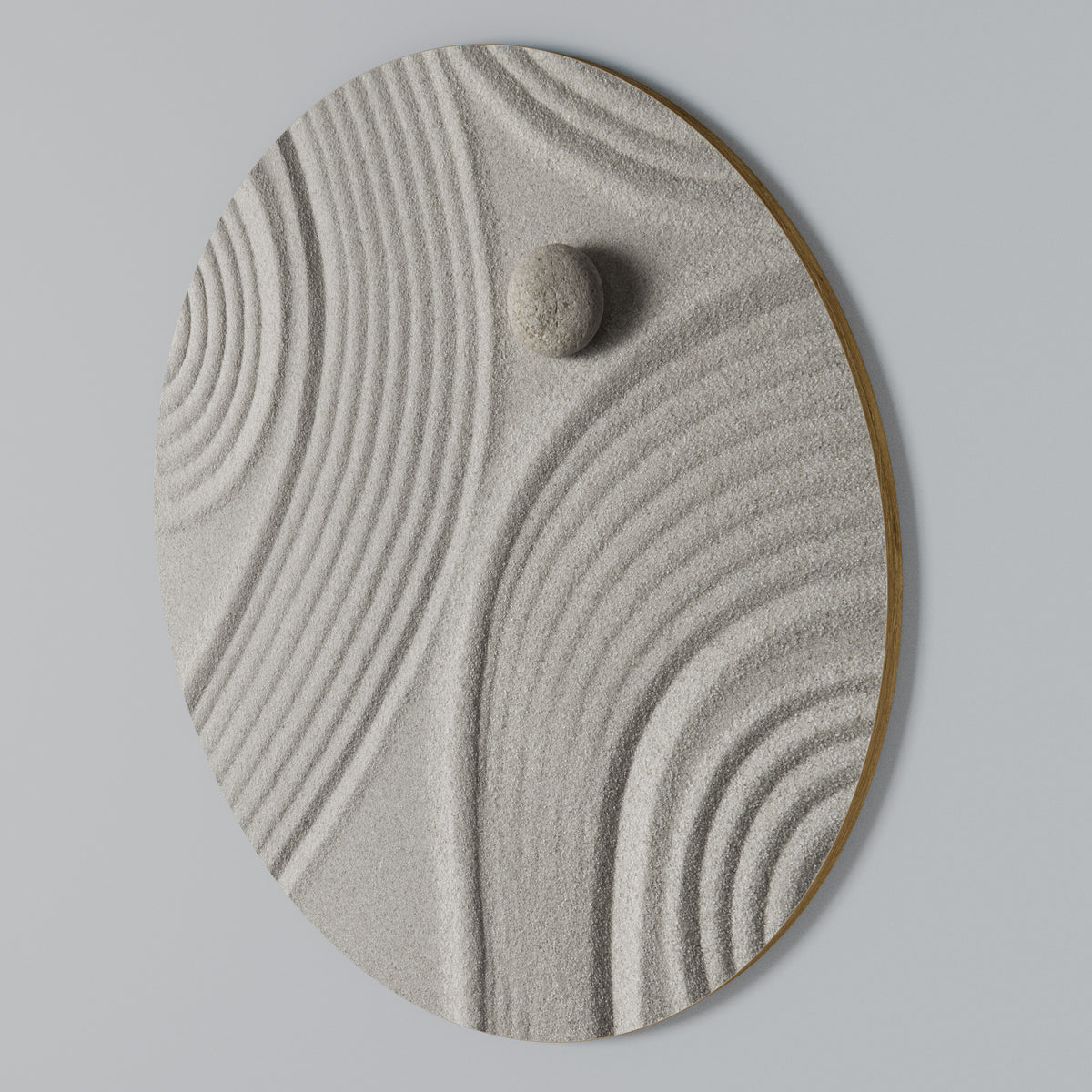 SANDSWIRL SERENITY Kulatá nástěnná dekorace