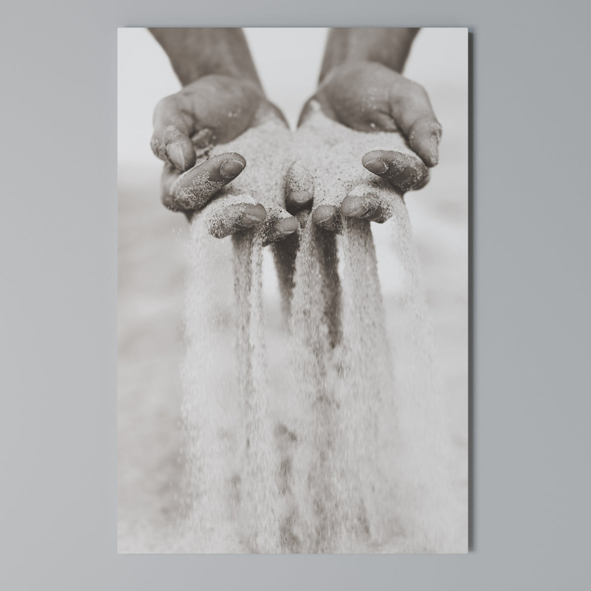 HANDS OF FATE Vertical Canvas Print