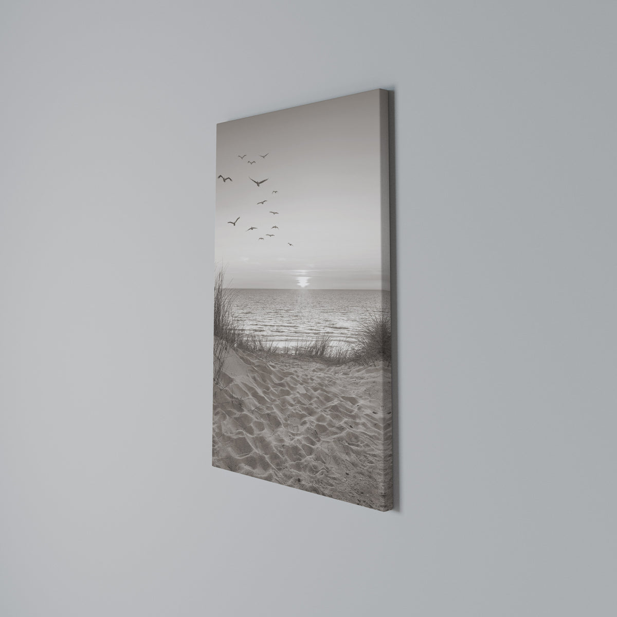 TIMELESS SEASCAPE Vertical Canvas Print