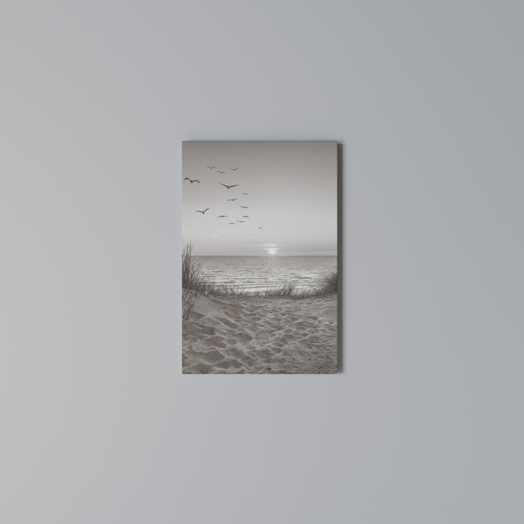 TIMELESS SEASCAPE Vertical Canvas Print