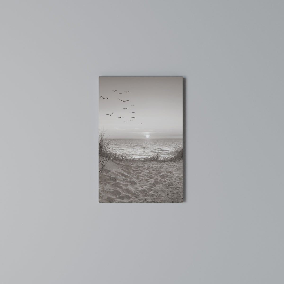 TIMELESS SEASCAPE Vertical Canvas Print