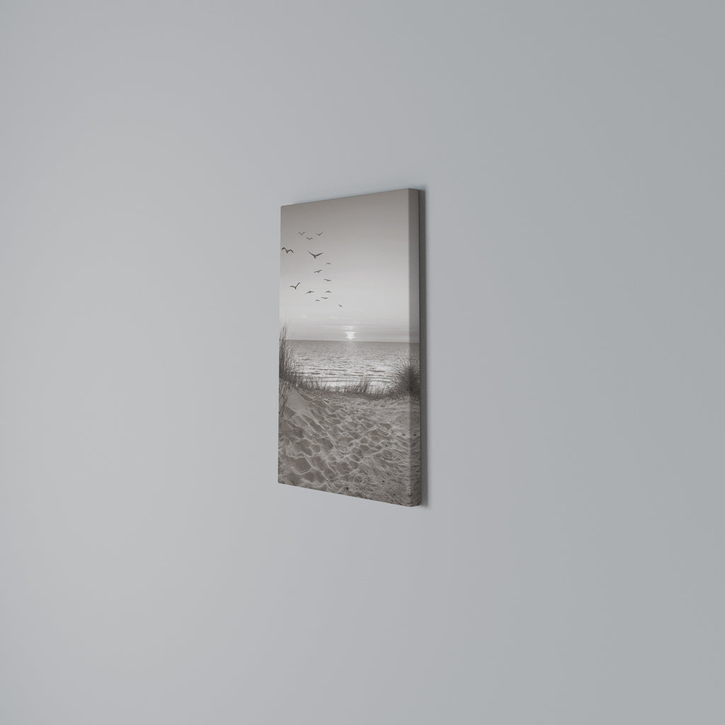 TIMELESS SEASCAPE Vertical Canvas Print