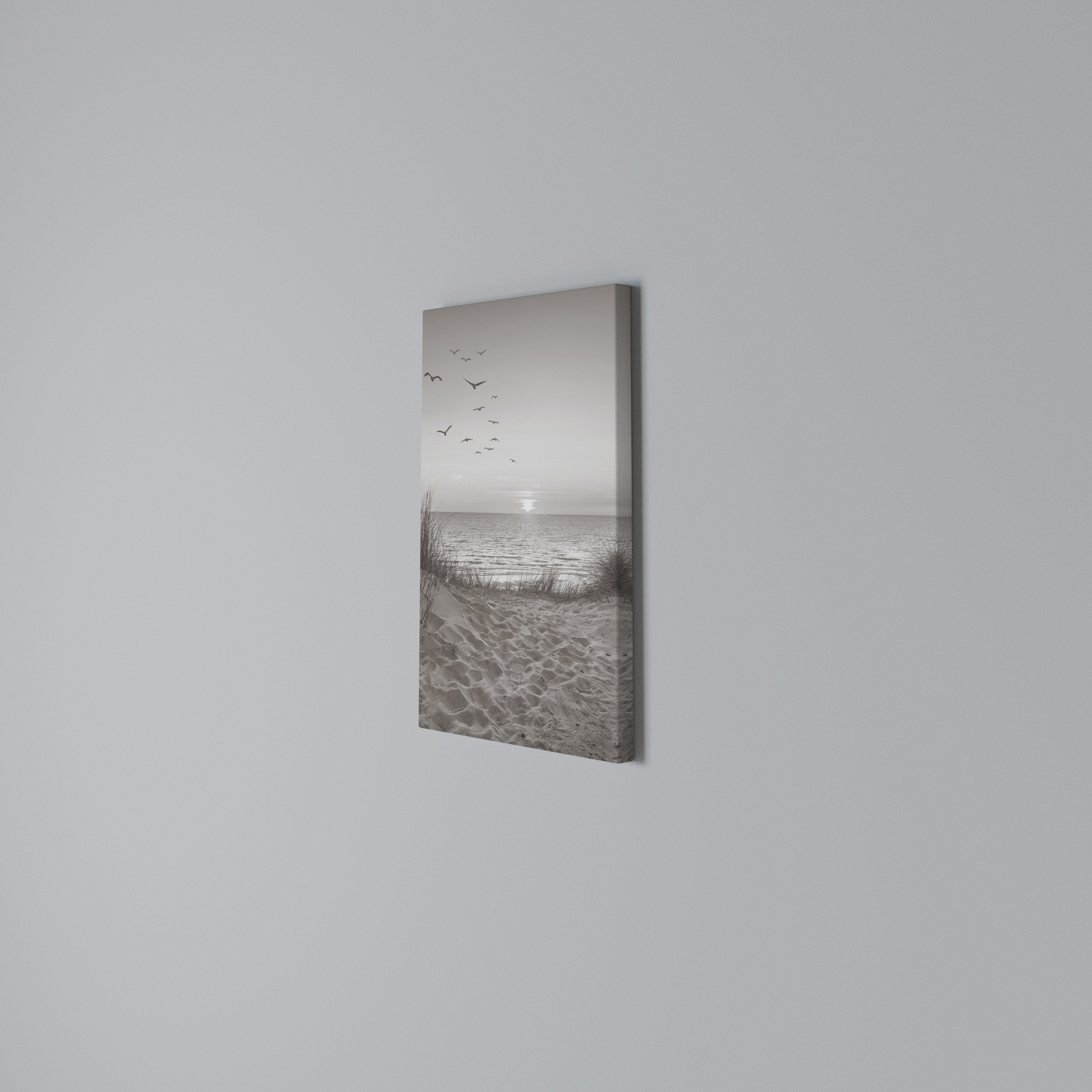 TIMELESS SEASCAPE Vertical Canvas Print