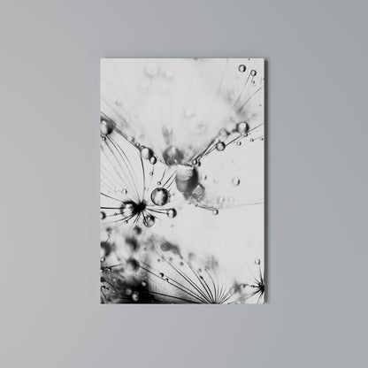 ELEGANT DROPLETS Vertical Canvas Print