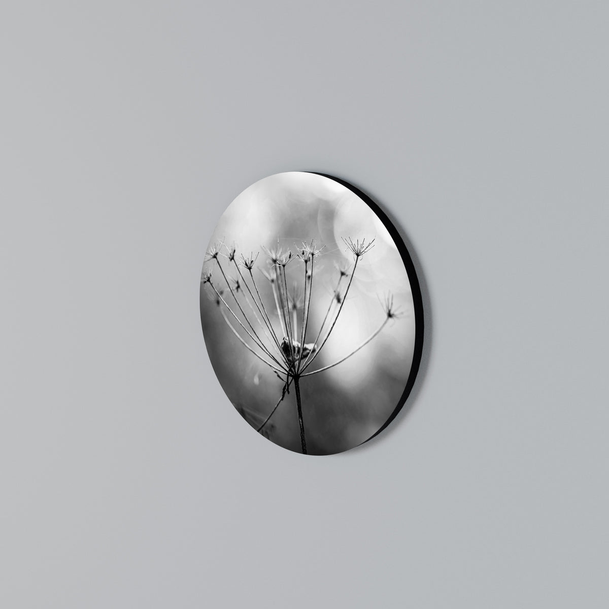 MINIMALIST BLOOM Kulatá nástěnná dekorace