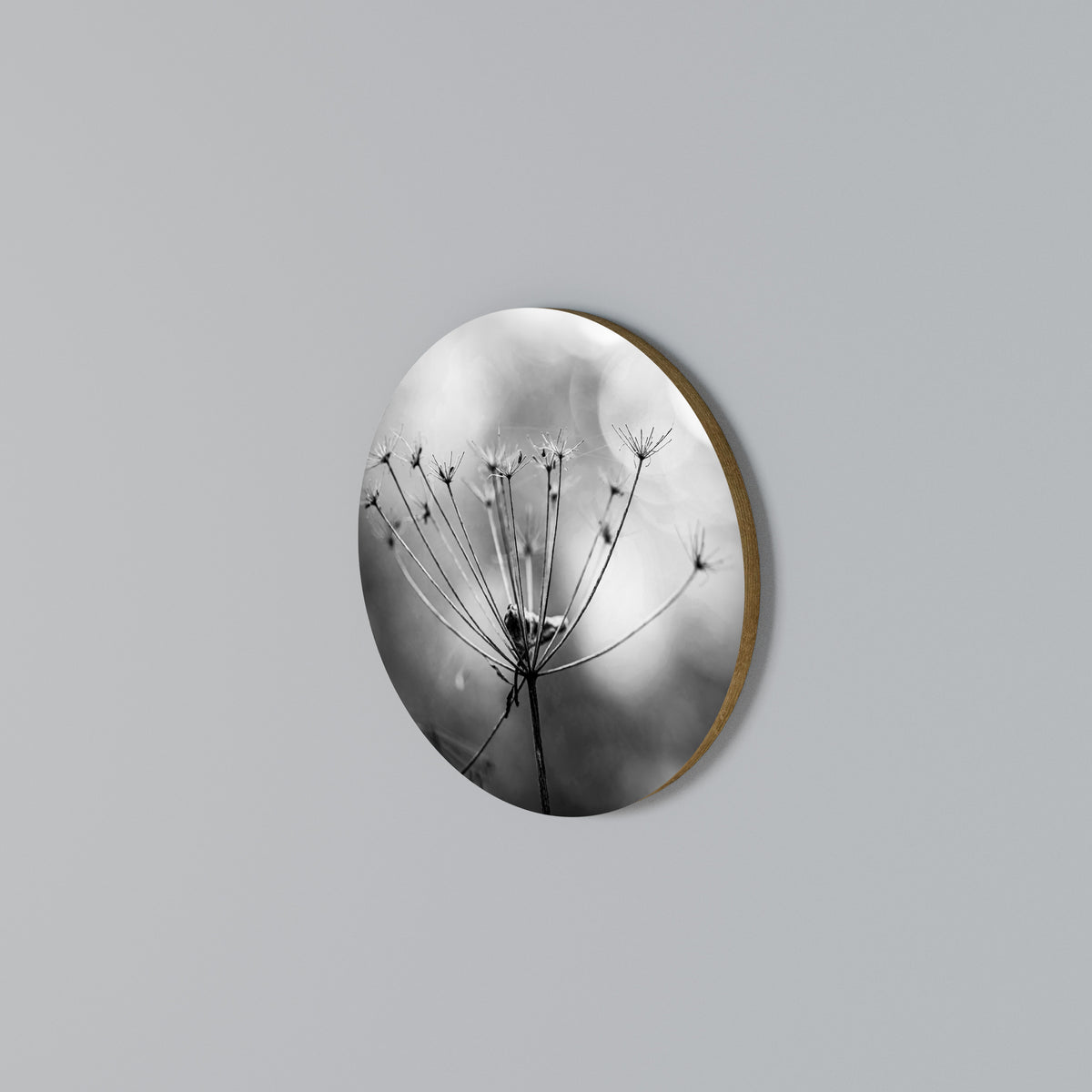 MINIMALIST BLOOM Kulatá nástěnná dekorace