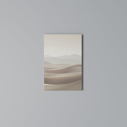 SUBTLE SANDS Vertical Canvas Print