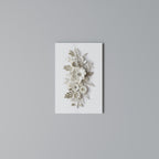 BLUSHING BOUQUET Vertical Canvas Print