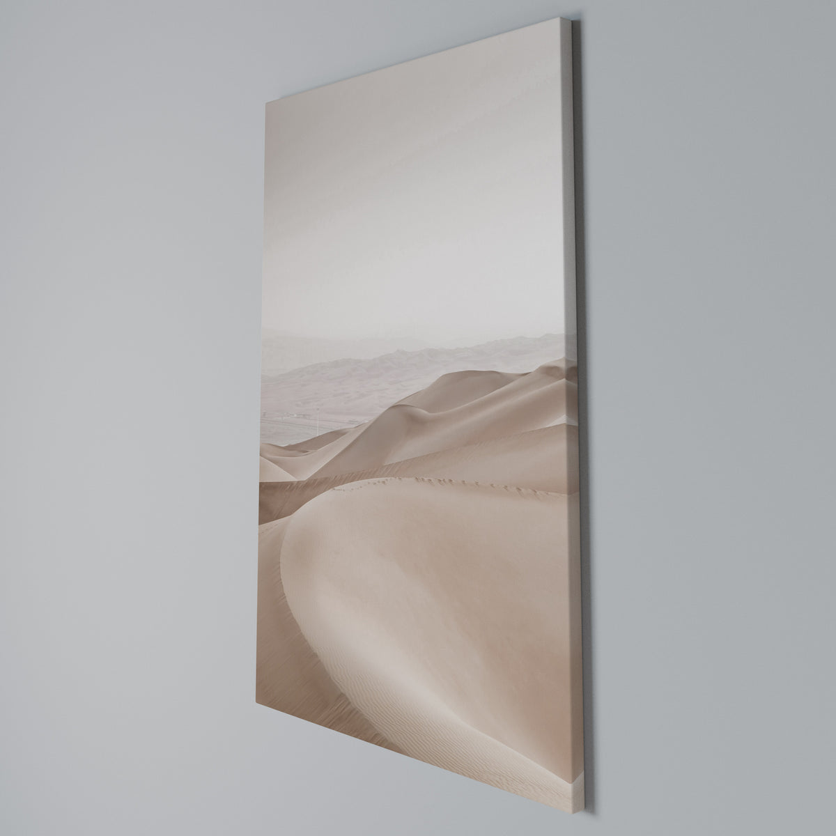 TRANQUIL TIDES Vertical Canvas Print