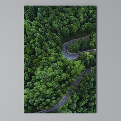 ENCHANTED FOREST RIDE Vertical Canvas Print