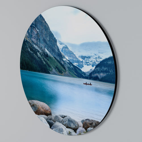 REFLECTIVE WATERS Kulatá nástěnná dekorace