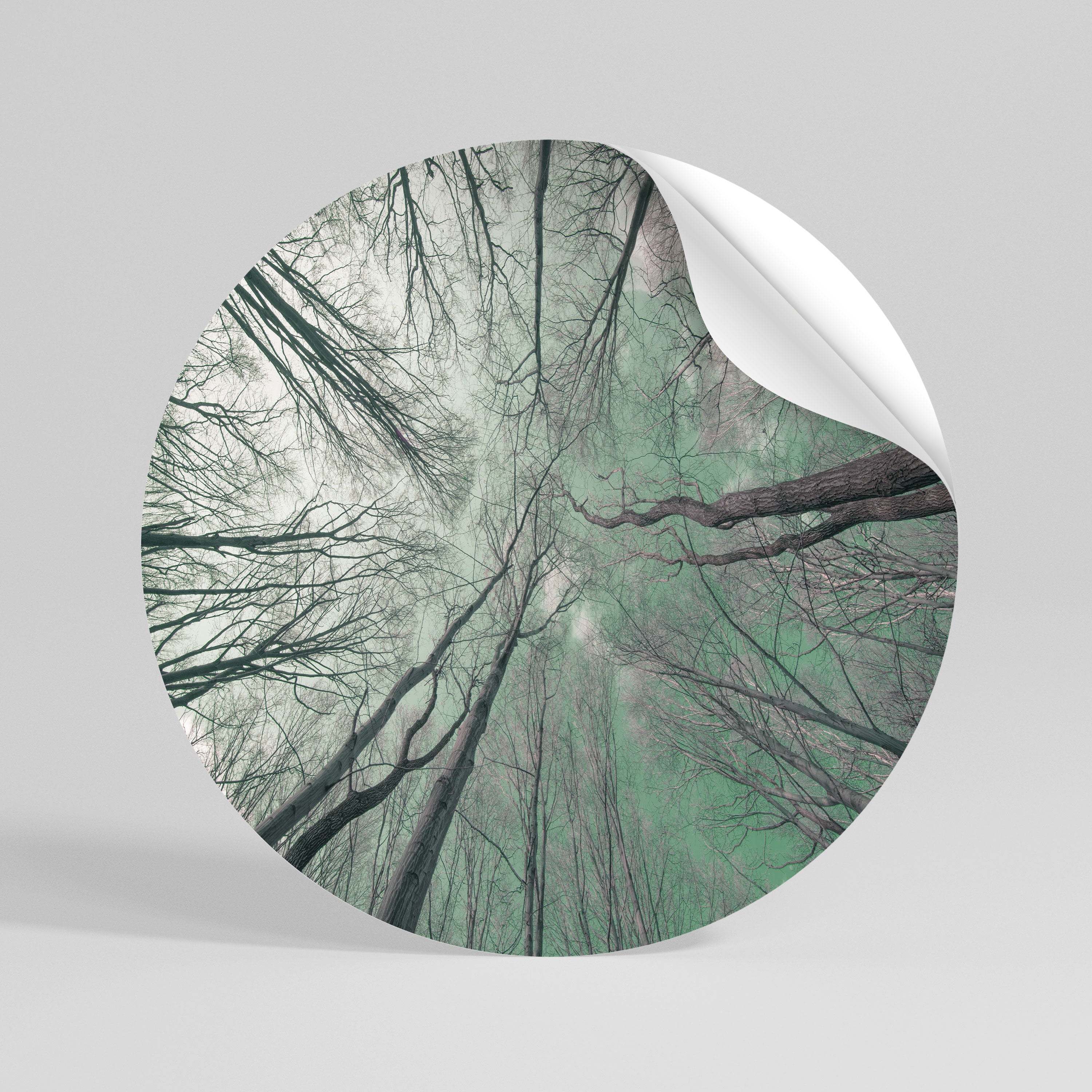 SKYWARD FANTASIES Kulatá samolepka