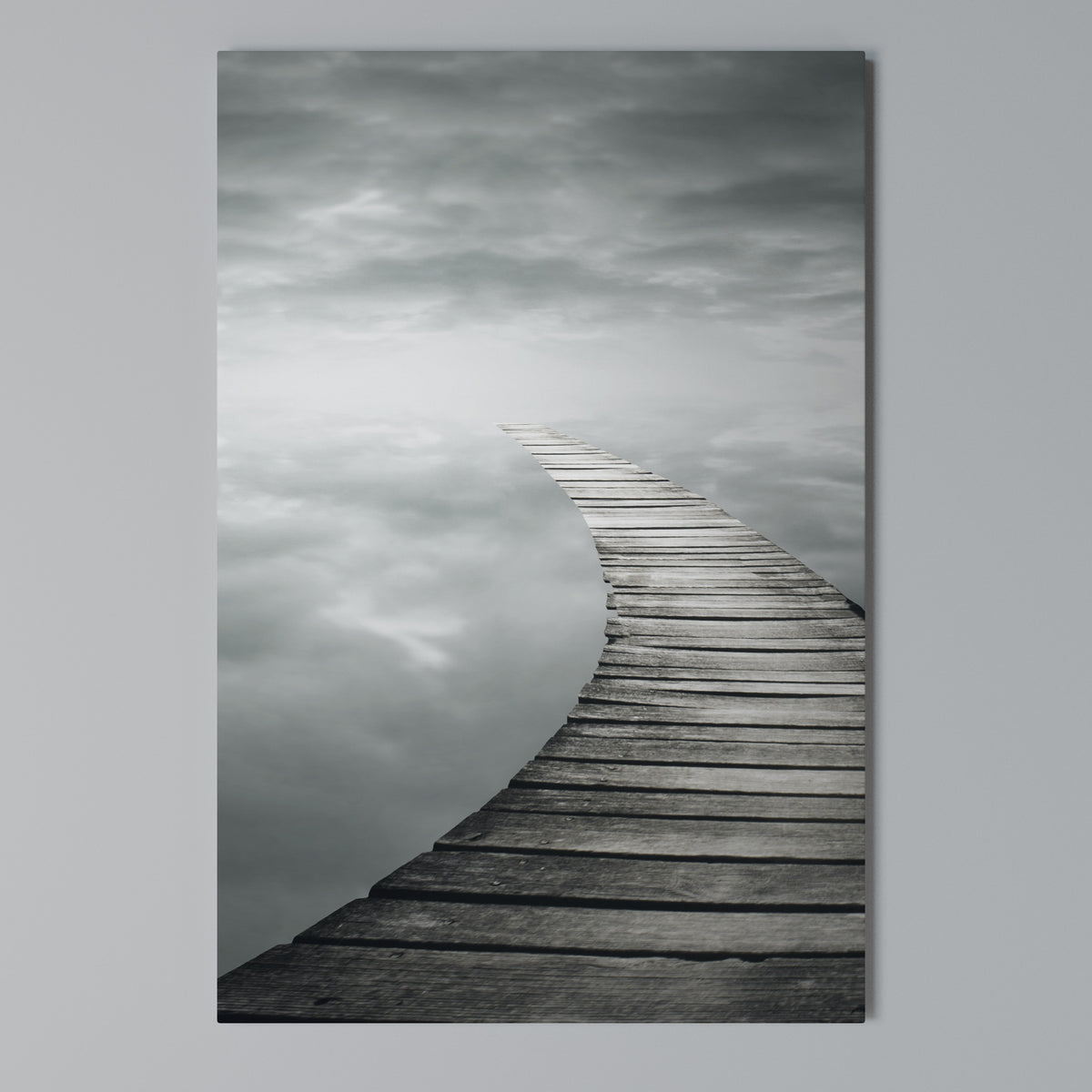 WHISPERING PATHWAYS Vertical Canvas Print