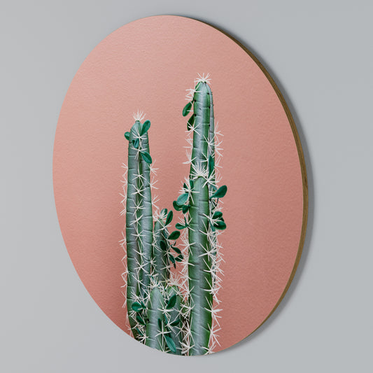 LORD CACTUS Kulatá nástěnná dekorace