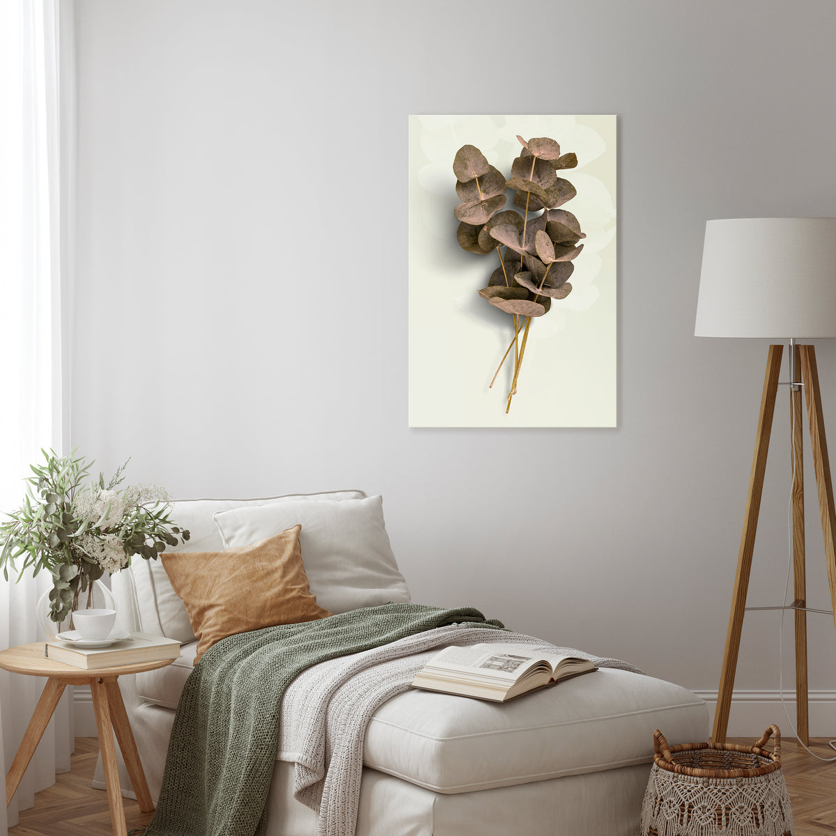 TIMELESS GREENERY Vertical Canvas Print