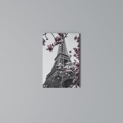 EIFFEL IN BLOOM Vertical Canvas Print