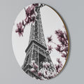 EIFFEL IN BLOOM Kulatá nástěnná dekorace