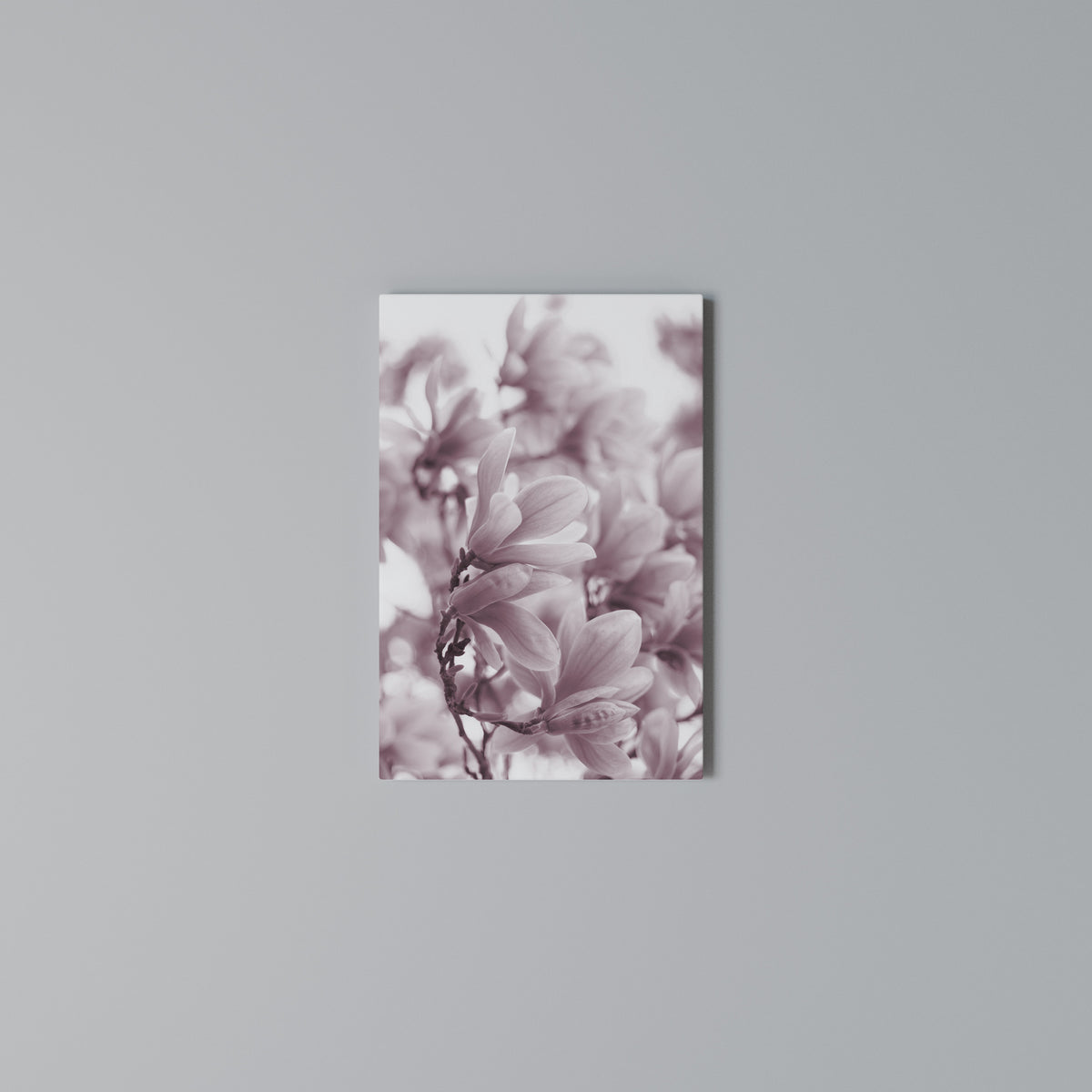 PINK BLOSSOM DREAM Vertical Canvas Print